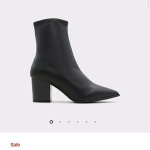 ALDO Priella Black Ankle Boots / booties